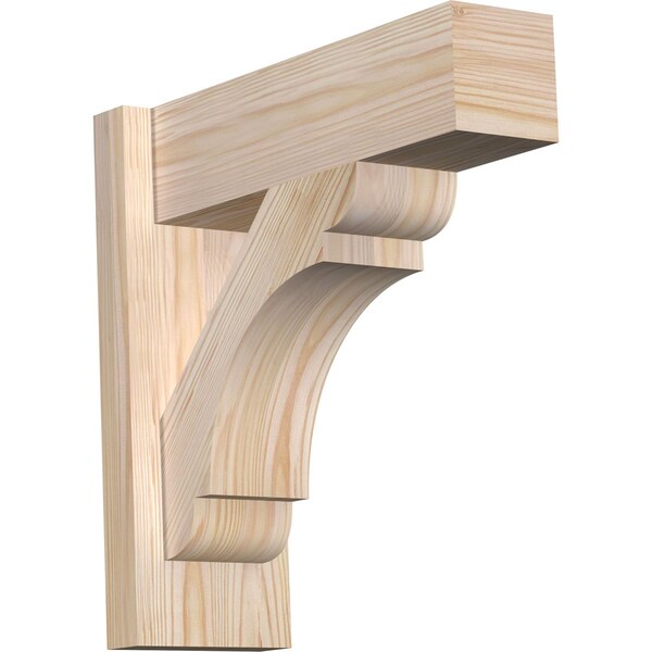 Ekena Millwork Olympic Block Smooth Outlooker, Douglas Fir, 5 1/2"W x 16"D x 16"H OUT06X16X16OLY05SDF - main